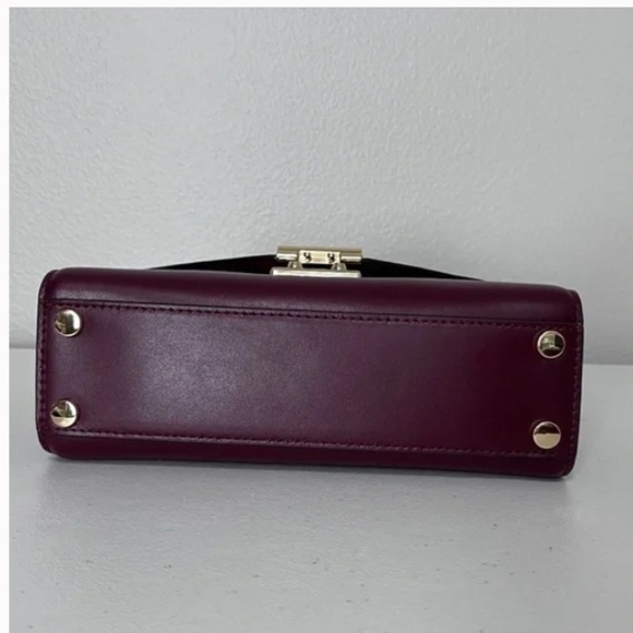 Michael Kors Sloan Double Flip Signature Leather Satchel - Picture 8 of 10